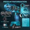 Akkuschrauber, Bürstenloser Motor Akku Bohrschrauber Set, Produktbild-Vorschau 3