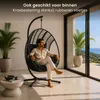 Swoods XXL Hangstoel met frame – Geschikt voor binnen- en Productafbeelding-voorbeeld 3