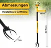 TORNADICA Gartenkralle T-Griff Unkrautentferner Produktbild-Vorschau 5