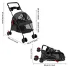 Chariot pour animaux de compagnie pour chiens et chats de Voir les images du produit 4