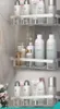 3patrová sprchová polička k montáži na zeď bez vrtání, Náhled obrázku produktu 6