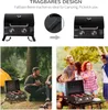 Outsunny Gasgrill BBQ Tischgrill 2 Brennern Camping Grill Produktbild-Vorschau 5