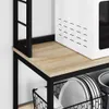 vidaXL Küchenregal Sonoma-Eiche 60 x 40 x 168 cm Produktbild-Vorschau 5