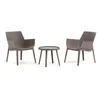 Two chairs and a table on a white background. Produktbild-Vorschau