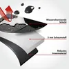 A layered diagram illustrating the construction of a car seat cover. Produktbild-Vorschau