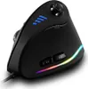 A black gaming mouse with RGB lighting is shown against a white background. Produktbild-Vorschau