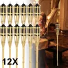 Jayseuw 12x zahradní svítilny sada svítilny pochodeň olej Náhled obrázku produktu 10