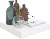 vidaXL Mensole galleggianti a parete 4 pz. MDF bianco Anteprima dell’immagine prodotto 2