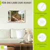 banepetkovic: Fensterblick - Rosen auf einem Balkon in San Produktbild-Vorschau 2