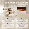 KAMINIO Cheminée électrique LEA - Cheminée électrique 3 en Voir les images du produit 5
