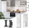 Mobile per forno da incasso Vicco Fame-Line Bianco lucido Anteprima dell’immagine prodotto 3