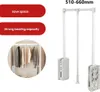 Šatní zvedák, nastavitelná šířka, hydraulický zvedací Náhled obrázku produktu 2