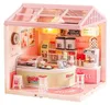 DIY Miniatur Bubble Tea Shop Bastelset Diorama Puppenhaus Produktbild-Vorschau 3