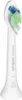 A close-up studio shot of a white electric toothbrush head with blue and green bristles. Náhľad obrázku produktu