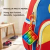 (vierkant) pop push it fidget toy - Set van 40 - Mini Productafbeelding-voorbeeld 6