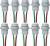 10x T10 W5W Gummi-Fassung Grau + Kabel Produktbild-Vorschau 1