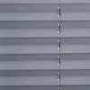 A close-up view of gray pleated blinds. Produktbild-Vorschau