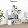 Knihovna Room Divider White 100x24x94 cm Náhled obrázku produktu 3