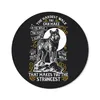 MuchoWow® Mauspad Mousepad Wolf - Tiere - Retro - Zitat Produktbild-Vorschau 1