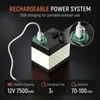Tragbare Campingdusche,[7500mAh], LED-Anzeige, Produktbild-Vorschau 2
