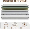 DEWINNER Matelas 140x190 cm, Matelas en Mousse à Mémoire de Voir les images du produit 6