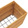 vidaXL Lit surélevé 100x40x55 cm teck vieux bois et acier Voir les images du produit 13