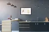 MuchoWow® Gerahmtes Poster Sommer - Abstrakt - Weiß - Produktbild-Vorschau 2