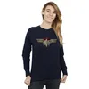 Marvel - Sweatshirt für Damen BI14336 (L) (Marineblau) Produktbild-Vorschau 2