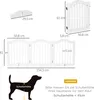 PawHut Absperrgitter Hundegitter 3-teilig mit zwei Produktbild-Vorschau 3
