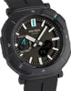 Close-up of a black Casio Pro Trek watch with a brown face. Produktbild-Vorschau