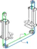 Pont élévateur Castex Câble en acier QJY4.0-D6A Voir les images du produit 3