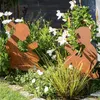 UNUS® Gartenstecker Kinder 2er Set Mädchen und Junge aus Produktbild-Vorschau 2