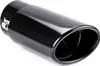 A black exhaust tip is shown against a white background. Anteprima dell’immagine prodotto