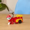 Paw Patrol De Dinofilm: figuurtje met aanhanger Marshall Productafbeelding-voorbeeld 2