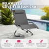 tectake® Paulina lehátko s textilenem 150 x 73 x 93 cm Náhled obrázku produktu 4