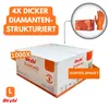 BEYBI® Einweghandschuhe Diamant Grip 1000 STÜCK , Orange , Produktbild-Vorschau 1