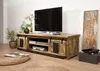 MASSIVMOEBEL24 | Meuble TV 180x55 Manguier laqué Bois Voir les images du produit 6