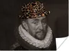 MuchoWow® Poster Kunst - Wilhelm von Oranien - Hut 120x90 Produktbild-Vorschau 1