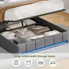 Boxspringbed 140x200 cm met USB-poort, bed met Productafbeelding-voorbeeld 7