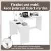 Regalschreibtisch + Kommode-2-in-1 Kompaktschreibtisch, Produktbild-Vorschau 3