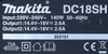 Makita DC 18 SH podwójna ładowarka 14,4 V - 18 V LXT 2,6 A Podgląd zdjęcia produktu 4