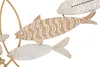 FURNLUX Wandkunst Fisch Beige 143cm / Hauptfarbe: Beige / Produktbild-Vorschau 2