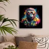 MuchoWow® - Leinwandbilder - Graffiti - Sommer - Affe - Produktbild-Vorschau 2