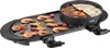 A VEVOR electric hot pot and grill combo with food items on it. Produktbild-Vorschau