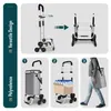 VOUNOT® Aluminium Einkaufstrolley Treppensteiger, Trolly Produktbild-Vorschau 5