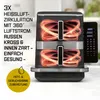 GOURMETmaxx Friteuse à air chaud 2800W, noire, avec double Voir les images du produit 8