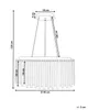 BELIANI Kronleuchter Chromeisen Deckenlampe mit Produktbild-Vorschau 3