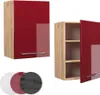 Hängeschrank Vicco Fame-Line Bordeaux Hochglanz 50 cm, Produktbild-Vorschau 5