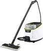 A Kärcher steam cleaner with its accessories, presented on a white background. Produktbild-Vorschau