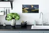 MuchoWow® Poster Schneebedeckte Berge und Wälder spiegeln Produktbild-Vorschau 3